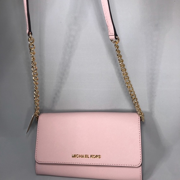 Michael Kors Jet Set Large Phone Cross Body Bag - Picture 2 of 5